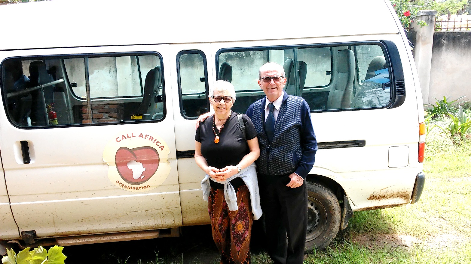 Italo e Teresa in Africa