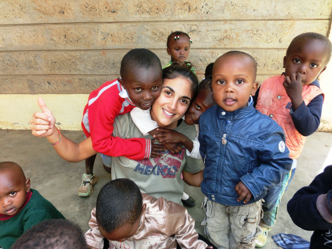 Marianna Pigliapoco, volontaria a Soweto in Kenya