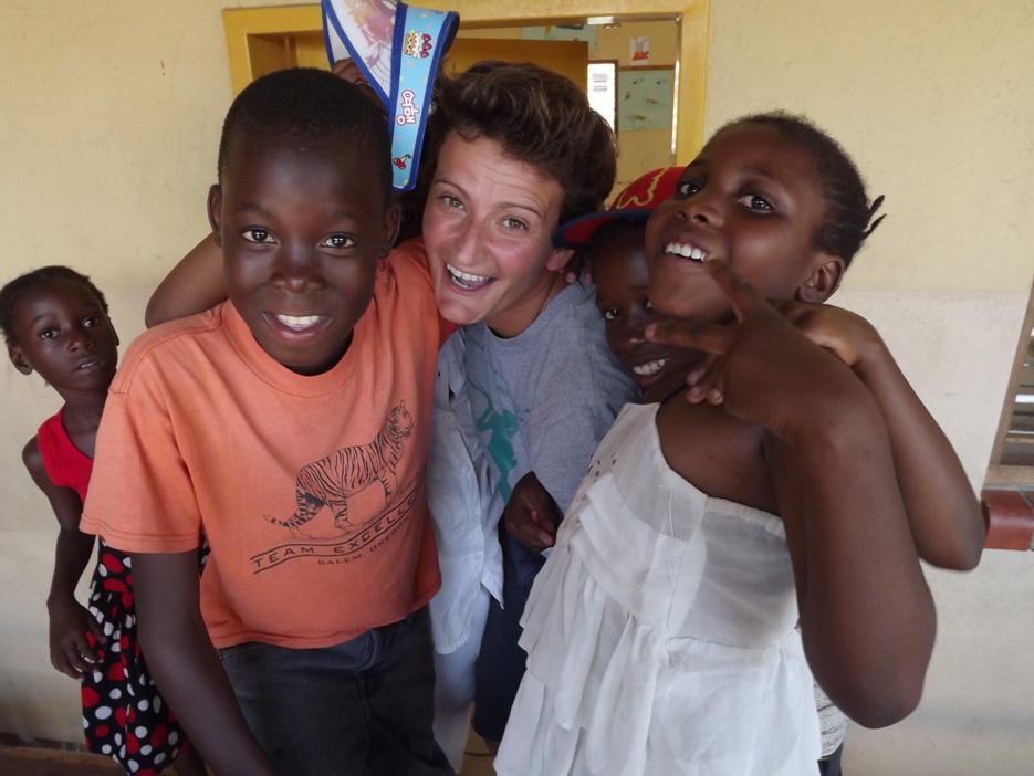 Francesca volontaria in Zambia (nov.2015)