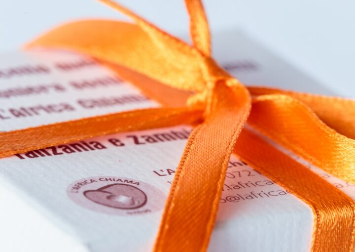 esempio foto dettaglio di scatolina solidale cubo modelli