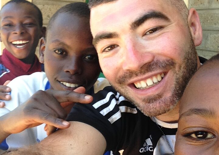 volontario a Soweto in kenya marcello madeddu