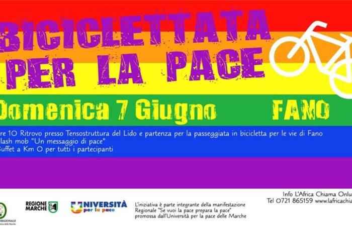 biciclettata per la pace