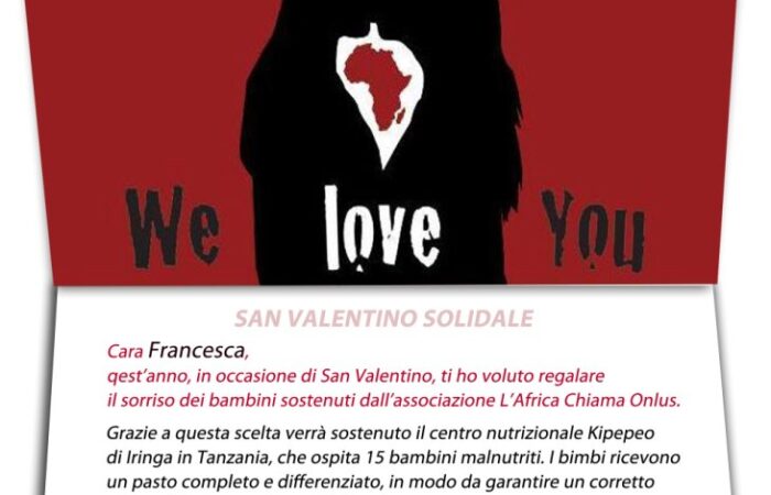 san valentino solidale