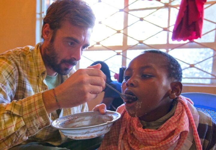 Alessandro Montesi a Soweto con L'Africa Chiama