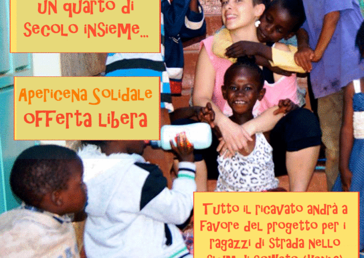 locandina del compleanno Solidale di Michela