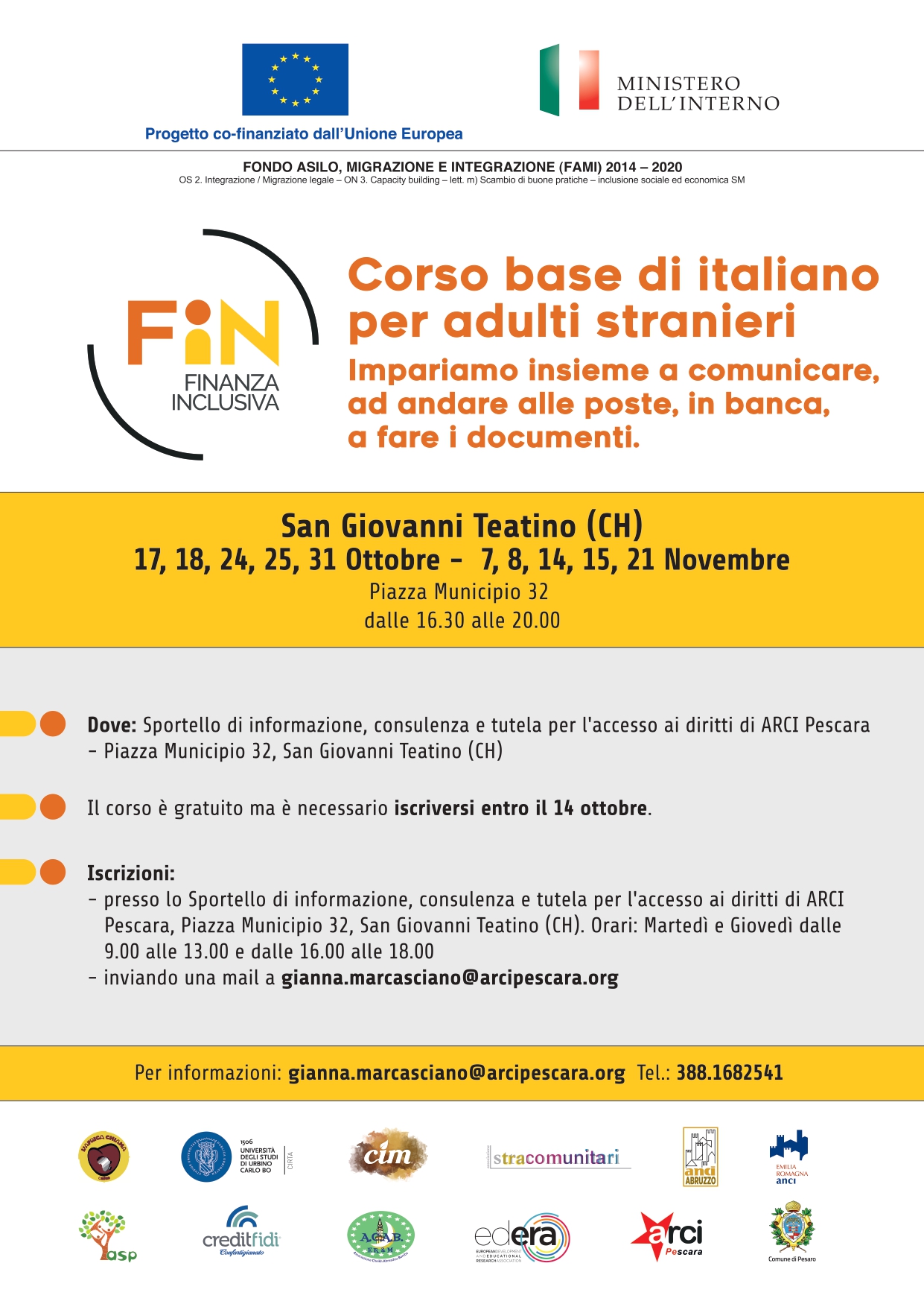 locandina corso abruzzo